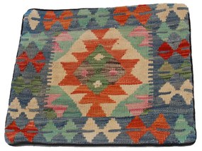 Kilim párna 55x55 kézi szövésű Kelim díszpárna