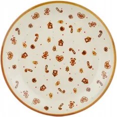 Tányér 26 cm Kerámia Boleszláv