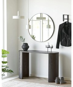 Bibione konzolasztal sötétbarna, 38x114x75 cm