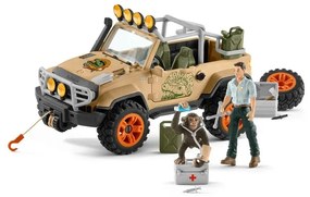 Schleich 42410 4 x 4 Terepjáró csörlővel