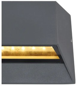 Globo 34175 - LED Kültéri fali lámpa HONNA LED/7W/230V IP54 antracit
