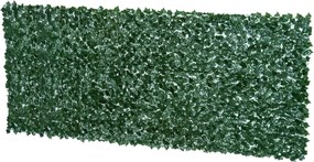 Outsunny Mesterséges Sövény Zárófólia, UV Védelemmel Ellátott Zárófólia, Zöld Erkély Zárófólia, Levéllel Ellátott Kerítési Zárófólia, Sövénykerítés, M