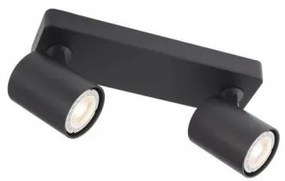 SMARTER-04-470 CAMEO fekete fali spot lámpa 2Xgu10 35W ip20 Ø60mm ↕94mm ↔250mm