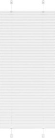 vidaXL pliszírozott redőny Fehér 60x150 cm szövetszélesség 59,4 cm