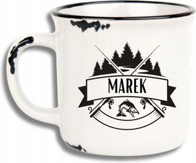 Bögre Fehér Retro Vicces Ajándék Apák Napja Név