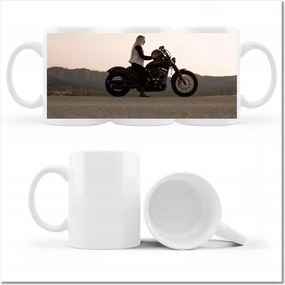 Harley Davidson fényképes bögre Motorkerékpár