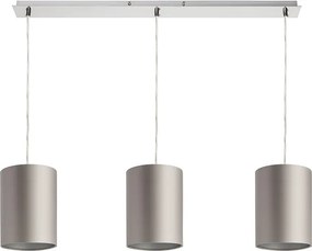 RENDL MORE 80 mennyezeti függőlámpa alap króm 230V LED E27 3x15W