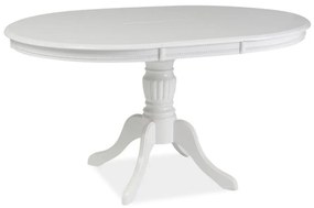 Olivia étkezőasztal 106 × 106 cm, fehér