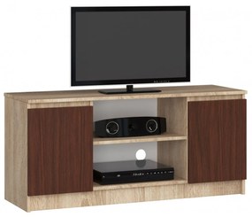 RTV K120 TV asztal (sonoma tölgy/wenge)