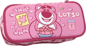 Disney Játékháború Lotso 2 rekeszes tolltartó 23,5 cm