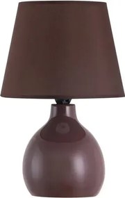 Rabalux éjjeli lámpa e14 40w barna ingrid