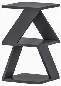 Kisasztal ALBENI 50x30 cm antracit