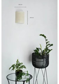 Brilagi SEMI fali lámpa 1xE27/15W/230V, 20 cm, krém színű