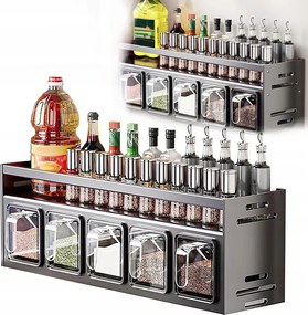 Fűszertartó állvány 5 tárolóval