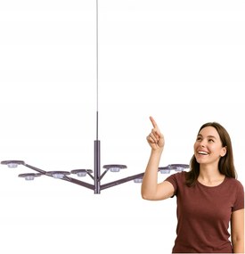 Függő lámpa Kresyda AD16014-9 Dark Coffee Italux