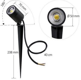 LED Kültéri lámpa LED/7W/85-264V IP67