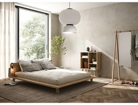 Borovi fenyő franciaágy ágyráccsal 160x200 cm Peek – Karup Design