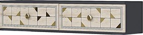 Moka 120 - Anthracite, Travertine, Gold