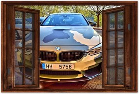 Poszter 60x40 Tengerkék Bmw M4