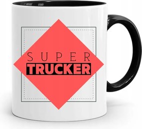 Sofőr Tira Bögre Fekete Ajándék fényképes nyomtatással