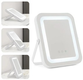 Asztali kozmetikai tükör világítással