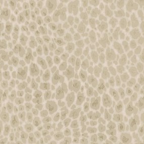 Holden Decor Essence Makucha Bead krém leopárdmintás fémhatású vlies tapéta – 99531