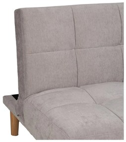 Világosszürke zsenília kinyitható kanapé 178 cm – Ixia