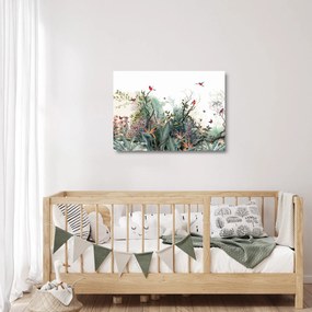 Üveg kép - Természetes táj, akvárium (70x50 cm)