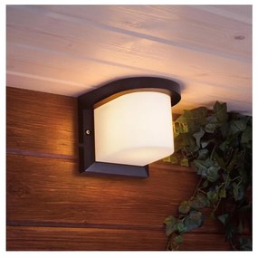 Kültéri fali lámpa PETUNIA 1xE27/60W/230V IP44 antracit