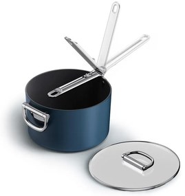Indukciós tűzhelyhez alkalmas edény fedővel, kerámia felülettel Space – Joseph Joseph
