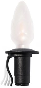 LED kültéri karácsonyi fényfüzér CONE FILAMENT 20xE10 19m színes/meleg fehér IP44