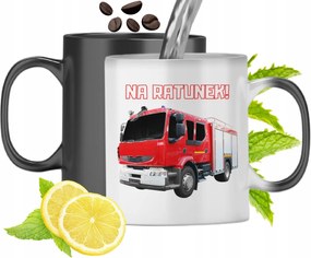 Mágikus Bögre Tűzoltóknak Színváltós Nyomtatott Fényképpel