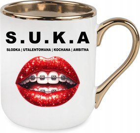 Mutatós Bögre Elegant Arany S.u.k.a Ajándék A Feleség Barátnőjének