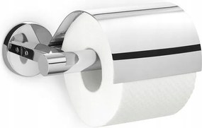 Zack Scala WC-papír tartó fedéllel ezüst fényes
