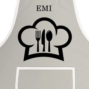 EMI Chef konyhai kötény, Szürke