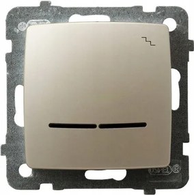 Süllyesztett lépcsőkapcsoló Ospel fehér LP-3SS/m/42