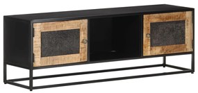 nyers mangófa TV-szekrény 120 x 30 x 40 cm