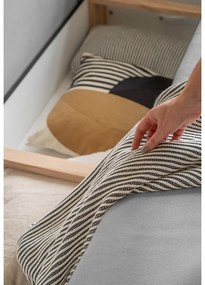 Világosszürke kinyitható kanapé 237 cm Wilson – Miuform