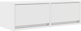 vidaXL fehér szerelt fa TV-szekrény 80x31x25,5 cm