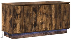TV Szekrény Füstölt Tölgy 100x38x49 cm Mérnöki Fa