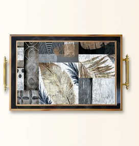 Üveg tálca, 38×24 cm – TPA9890