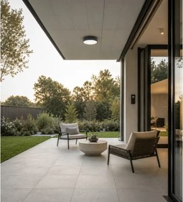 BRILAGI - Fürdőszobai mennyezeti lámpa érzékelővel CLARE 3xE27/24W/230V átm. 40 cm antracit IP54