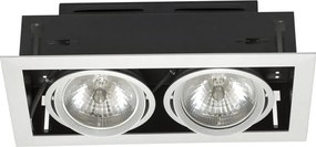 Lámpatest süllyesztett süllyesztett Light 2 x 50W