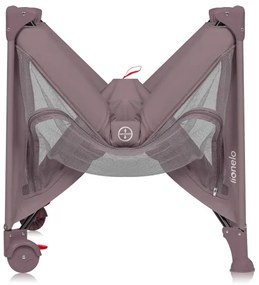 Lionelo - LAURA utazó kiságy rózsaszín nude