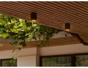 Nordlux - Kültéri mennyezeti lámpa KYKLOP 1xGU10/15W/230V IP54 fekete