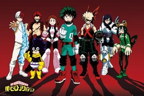 Plakát My Hero Academia - Line Up