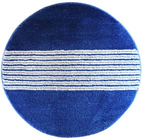 Fürdőszoba-szőnyeg IRSINA Kék - Kék / Kör Ø 90 cm