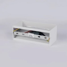 Brilagi - LED kültéri fali lámpatest DONNANI LED/7W/230V 20 cm fehér IP44
