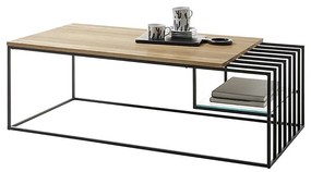 ZAIRA dohányzóasztal, tölgy