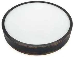 Brilagi - LED csillár kábellel CARVALHO SMOKEY 3xE27/60W/230V tölgy átm. 47,5 cm